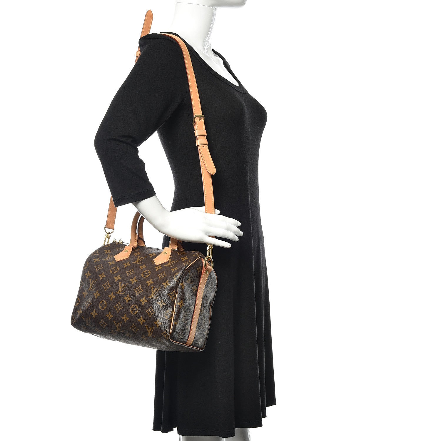 Louis Vuitton Monogram Speedy Bandouliere 25 2 of 11