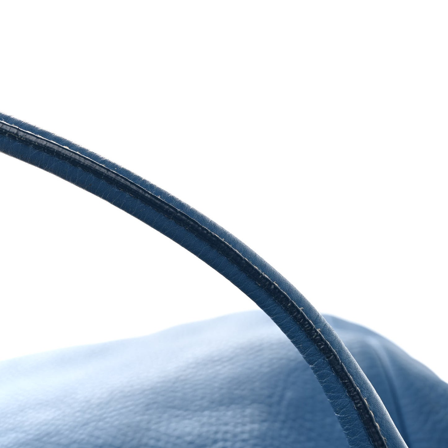 Vitello Daino Shopping Tote Cobalto