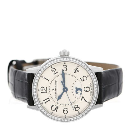Jaeger-LeCoultre JAEGER LECOULTRE Stainless Steel Alligator Diamond Bezel 29mm Rendez-Vous Classic Day & Night Automatic Watch Q3468421 2 of 6