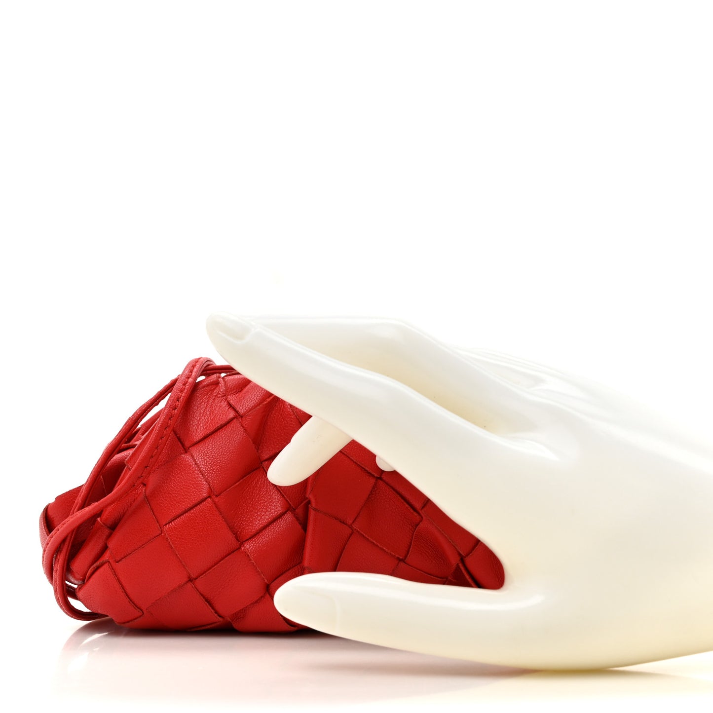 Nappa Intrecciato Coin Purse Nail Polish