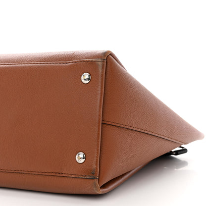 Louis Vuitton Calfskin Lockmeto Caramel Creme Black 12 of 20