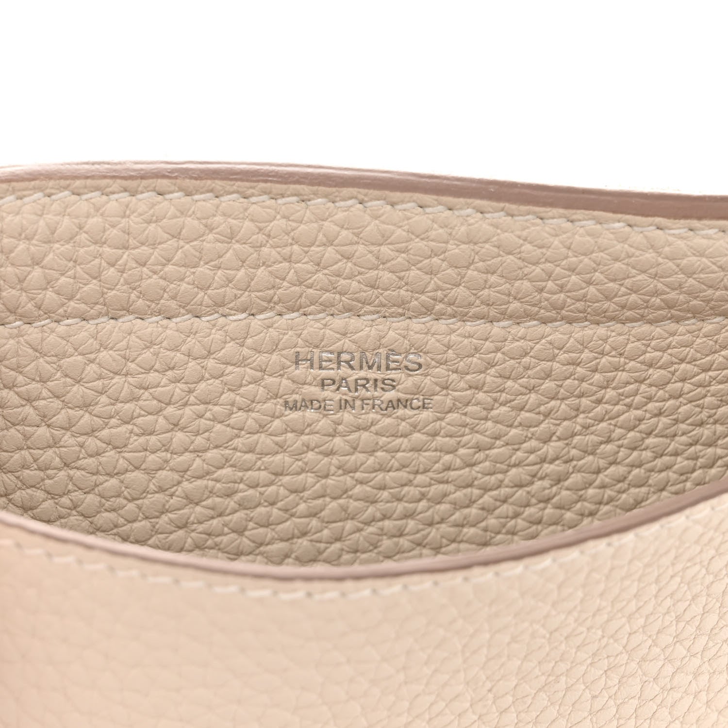 Hermes Taurillon Clemence Cabasellier 31 Craie 6 of 11