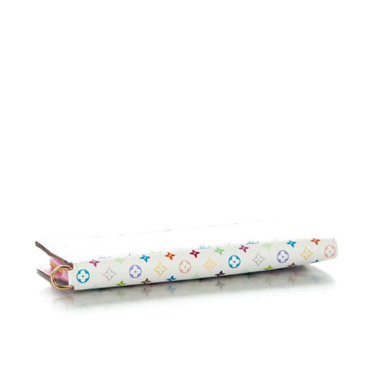 Louis Vuitton Monogram Multicolor Insolite Wallet White Litchi 4 of 7