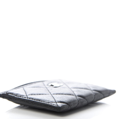 Chanel Lambskin Quilted Card Holder Black 5 of 10