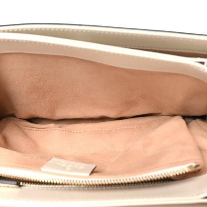 Gucci GG Supreme Monogram Horsebit 1955 Shoulder Bag Beige Mystic White 5 of 10