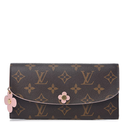 Louis Vuitton Monogram Bloom Flower Emilie Wallet 1 of 6