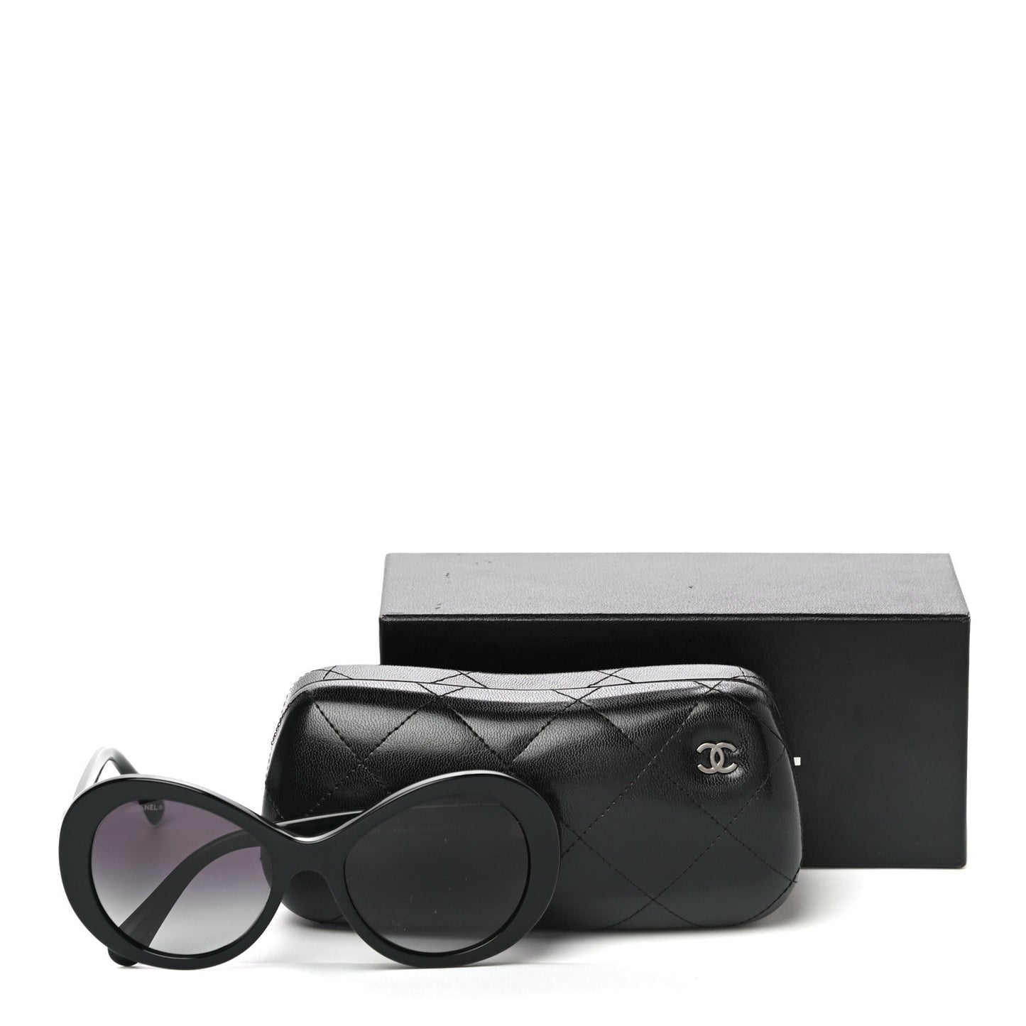 Oval CC Sunglasses 5372 Black