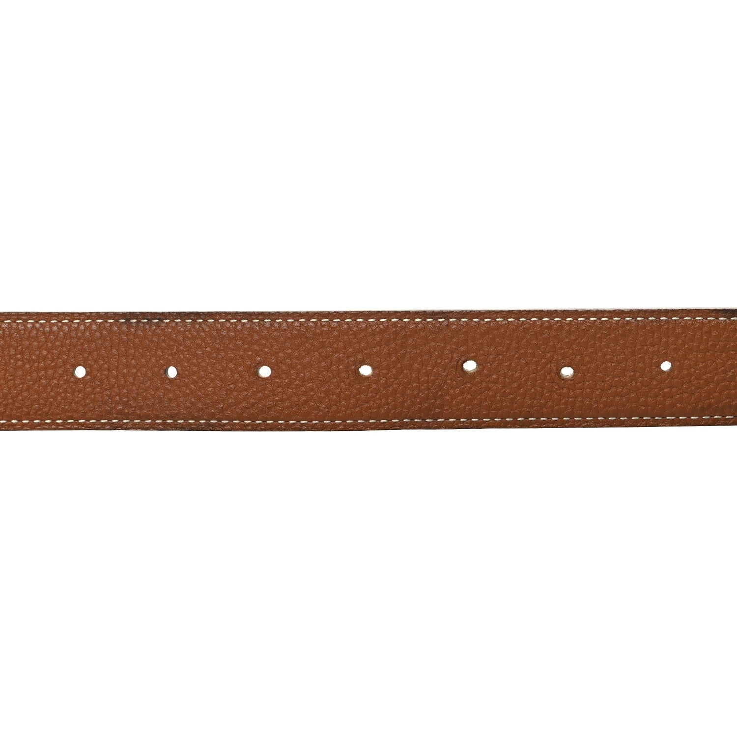 Hermes Box Togo 32mm Belt Strap 90/36 Black Gold 4 of 8