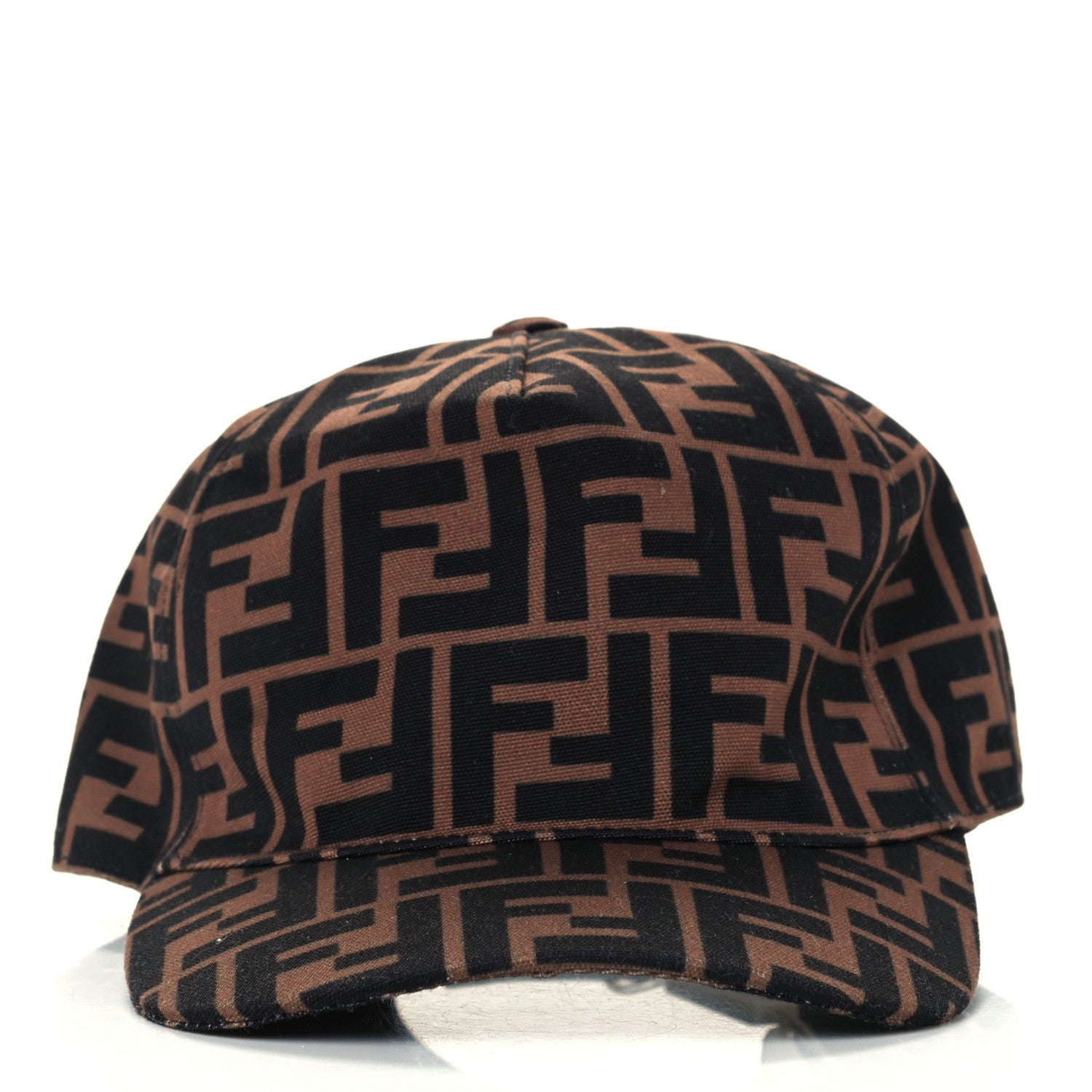 Fendi Canvas FF Kids Cap Hat III Tobacco 2 of 10