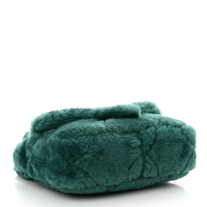 Chanel Shearling Lambskin Quilted Flap Green 4 of 11