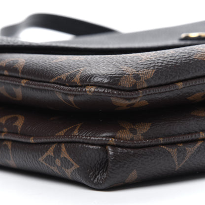 Louis Vuitton Monogram Twice Pochette Black 14 of 19