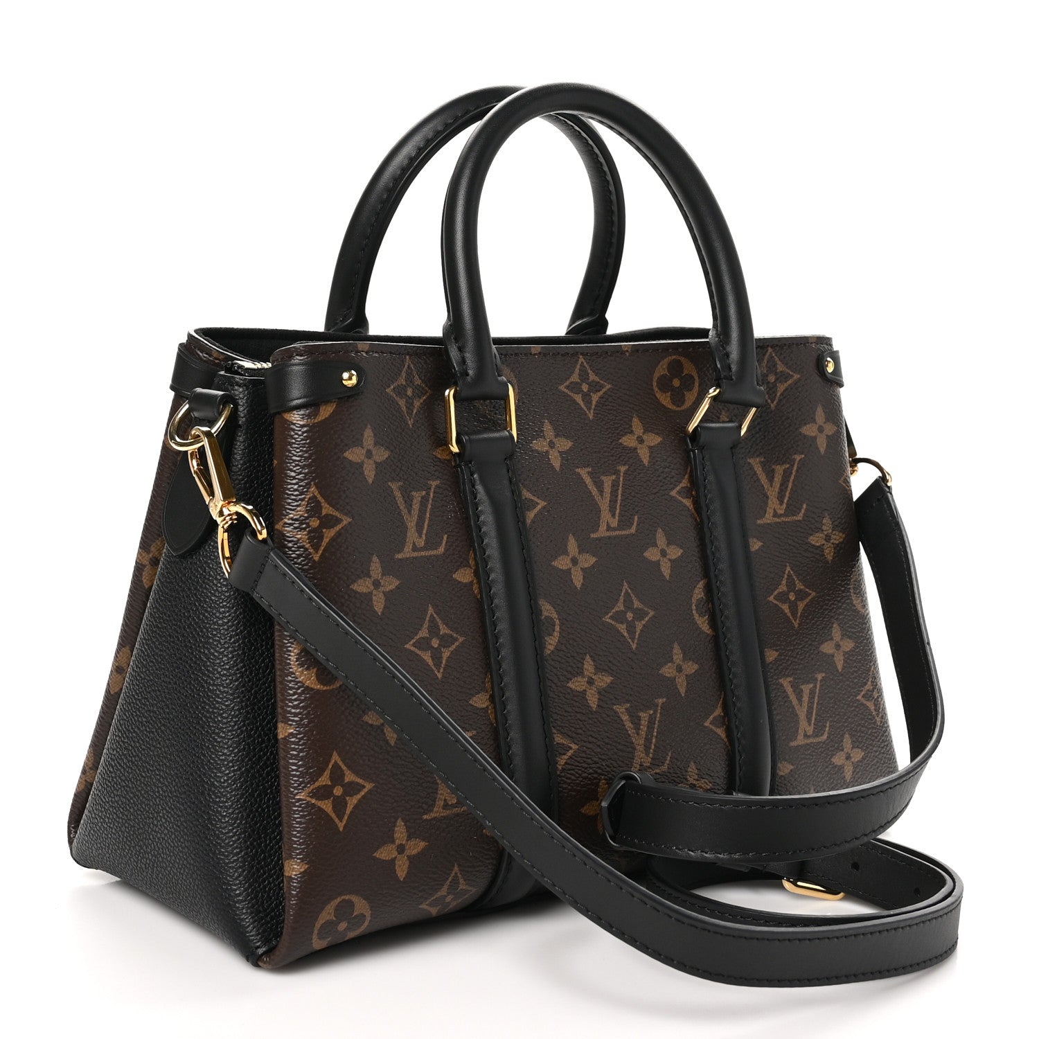 Louis Vuitton Monogram Soufflot BB Black 3 of 10