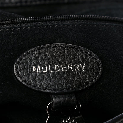 Mulberry Small Classic Grain Calfskin Medium Lily Black 5 of 13