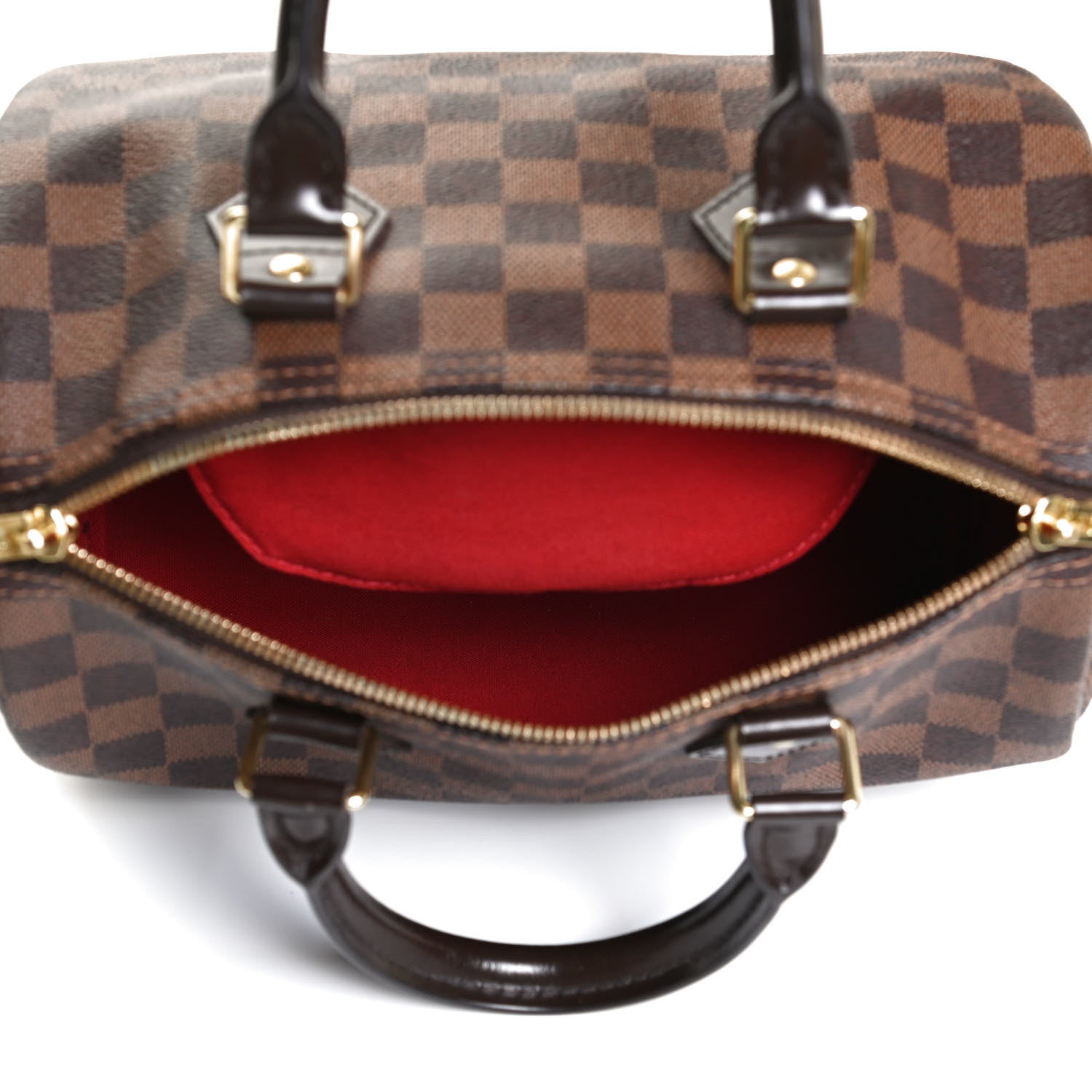Louis Vuitton Damier Ebene Speedy Bandouliere 25 5 of 10