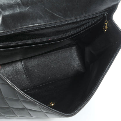 Chanel Lambskin Jumbo Flap Bag Black 5 of 8