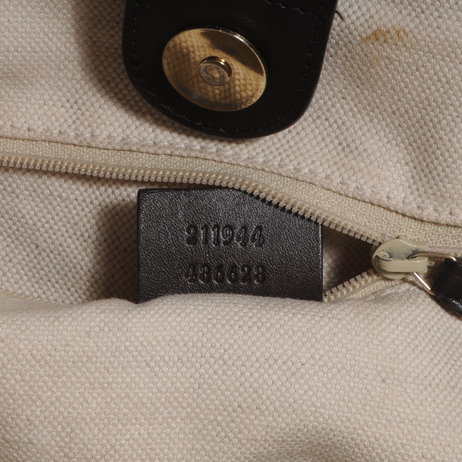 Gucci Monogram Medium Sukey Tote Ebony 7 of 8