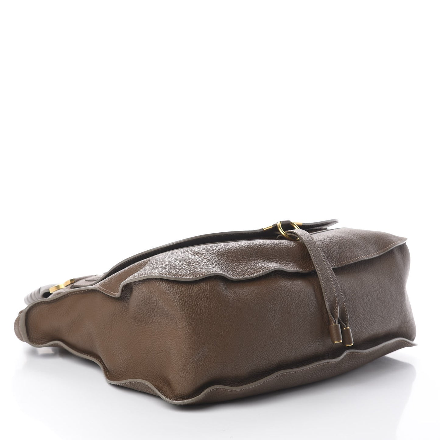 Calfskin Large Marcie Satchel Oak