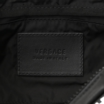 Versace Nylon Logo Two Tone Belt Bag Black 6 of 11