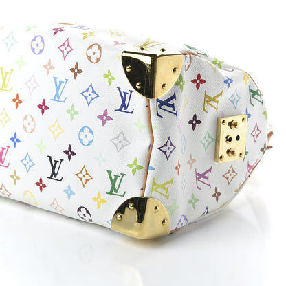 Louis Vuitton Monogram Multicolor Speedy 30 White 7 of 8