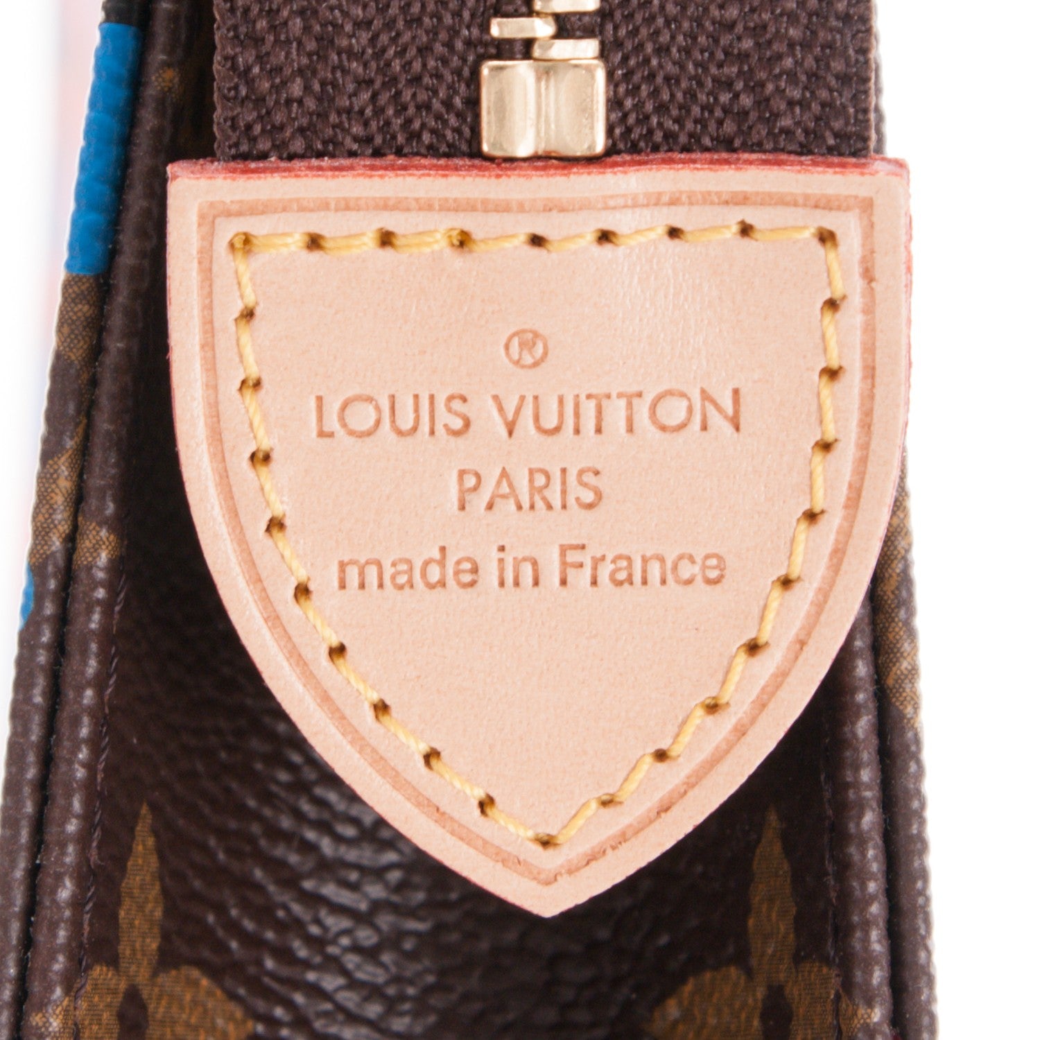 Louis Vuitton Monogram Jungle Dots Toiletry Pouch 26 Coquelicot Denim 6 of 6