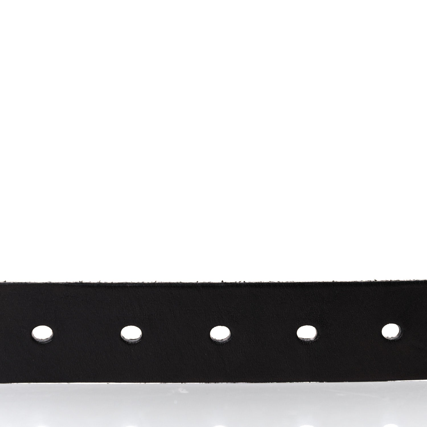 Saint Laurent Calfskin Monogram Cheyenne Belt 75 30 Black 7 of 12