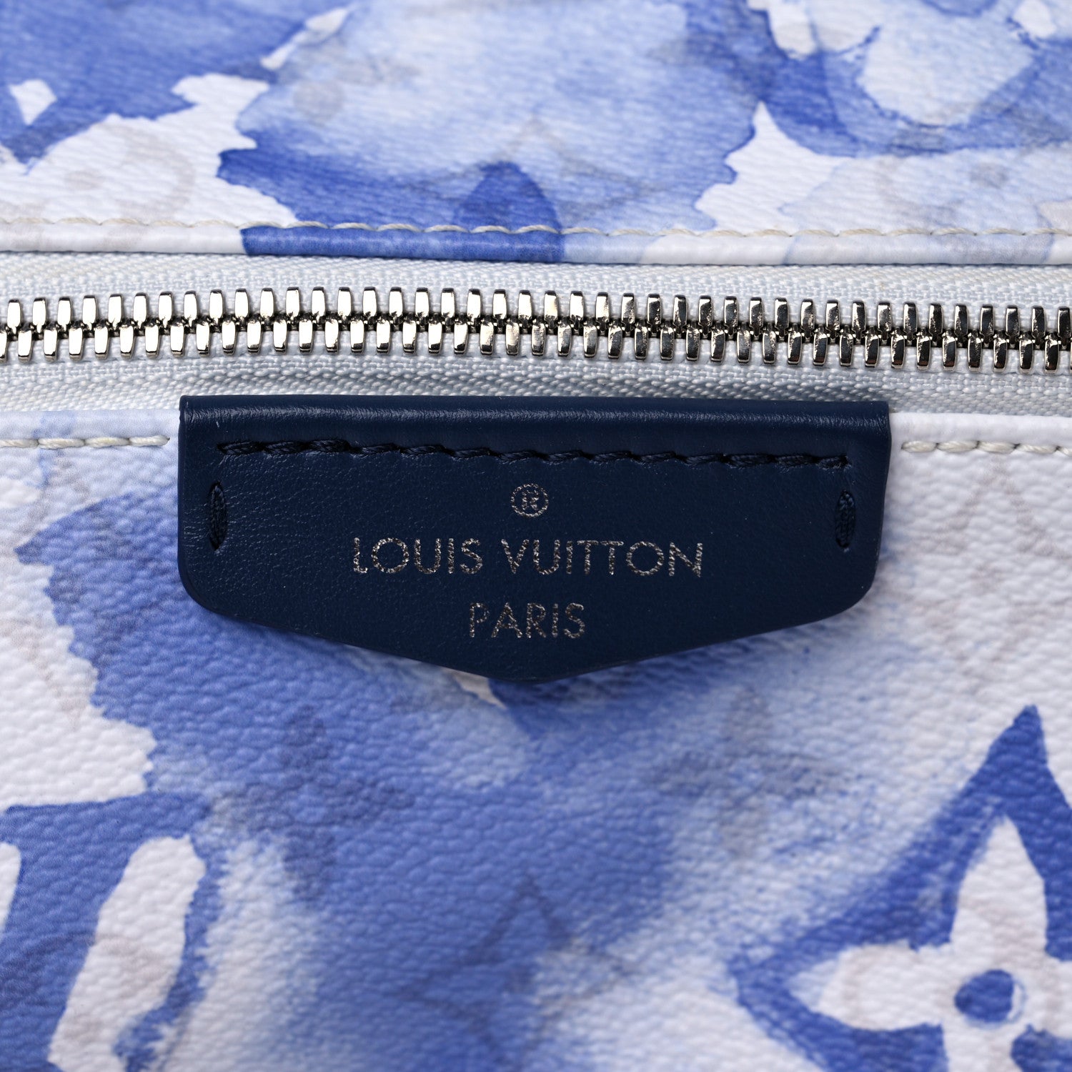 Louis Vuitton Monogram Watercolor Discovery Backpack Blue 12 of 14