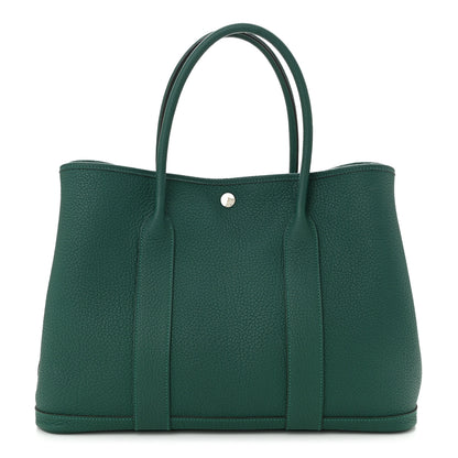 Hermes Negonda Garden Party Tote 36 MM Malachite 1 of 10