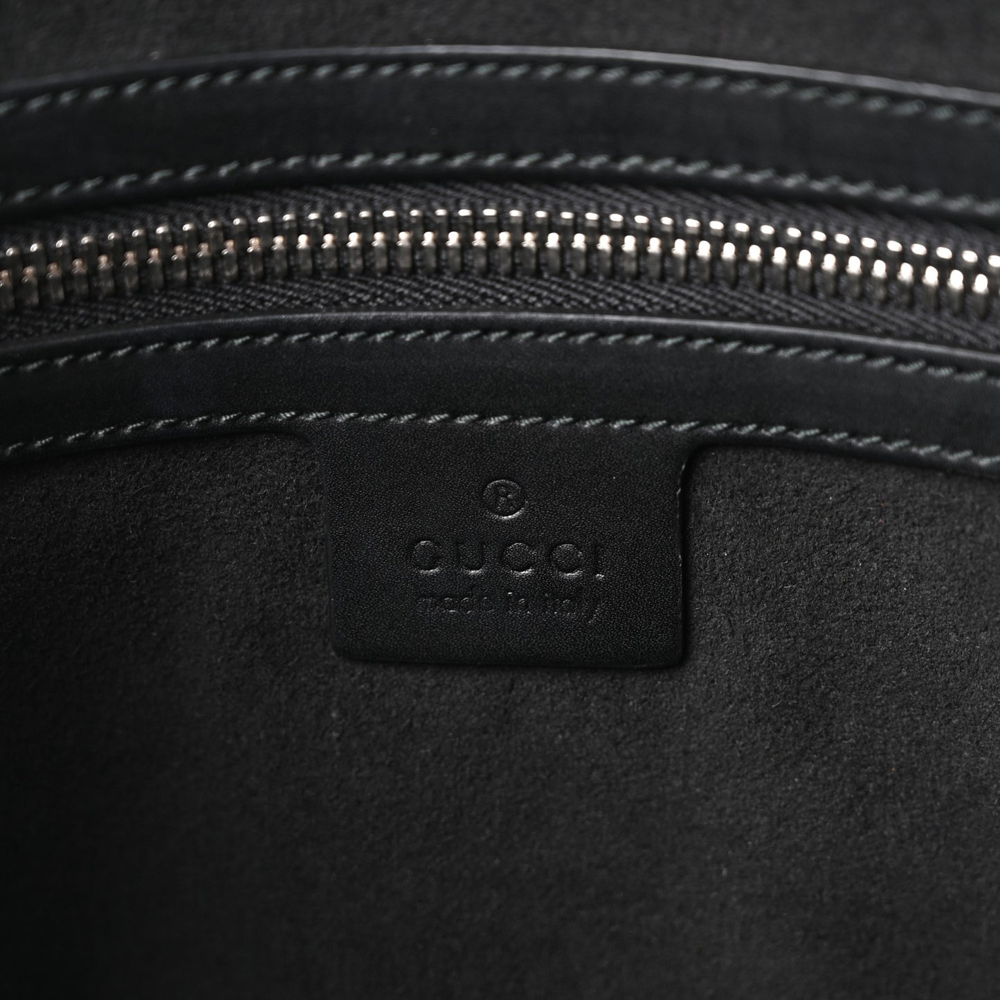 GG Supreme Monogram Caleido Web Briefcase Black