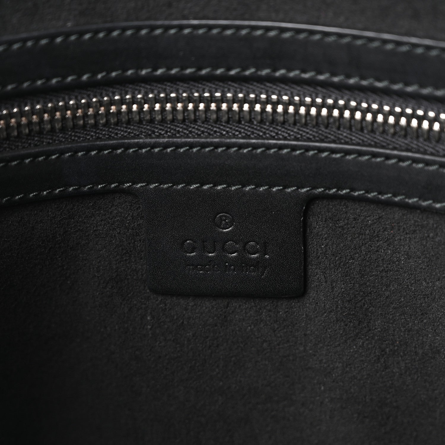 Gucci GG Supreme Monogram Caleido Web Briefcase Black 6 of 10