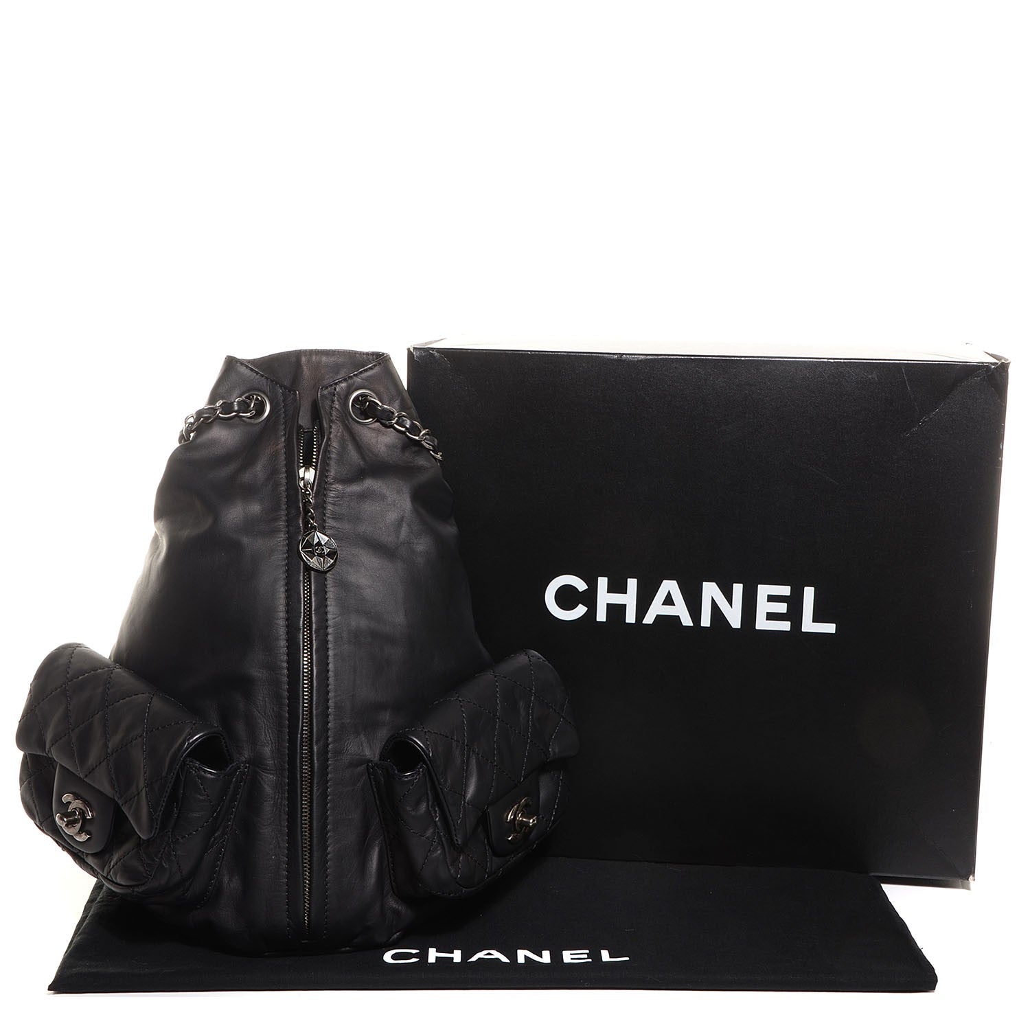 Chanel Calfskin Large Backpack Is Back Black 5 of 8