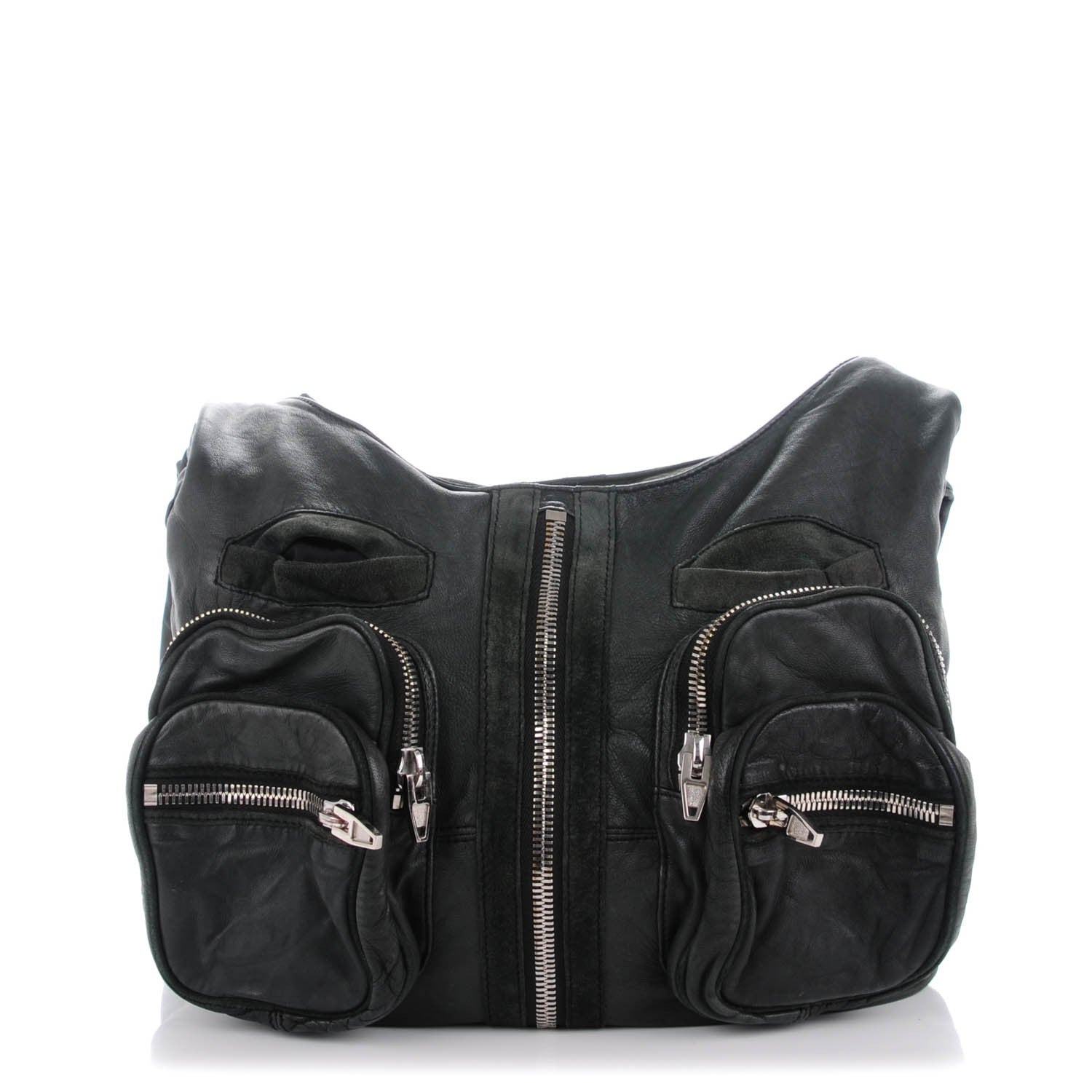 Alexander Wang Lambskin Donna Hobo Black 1 of 6