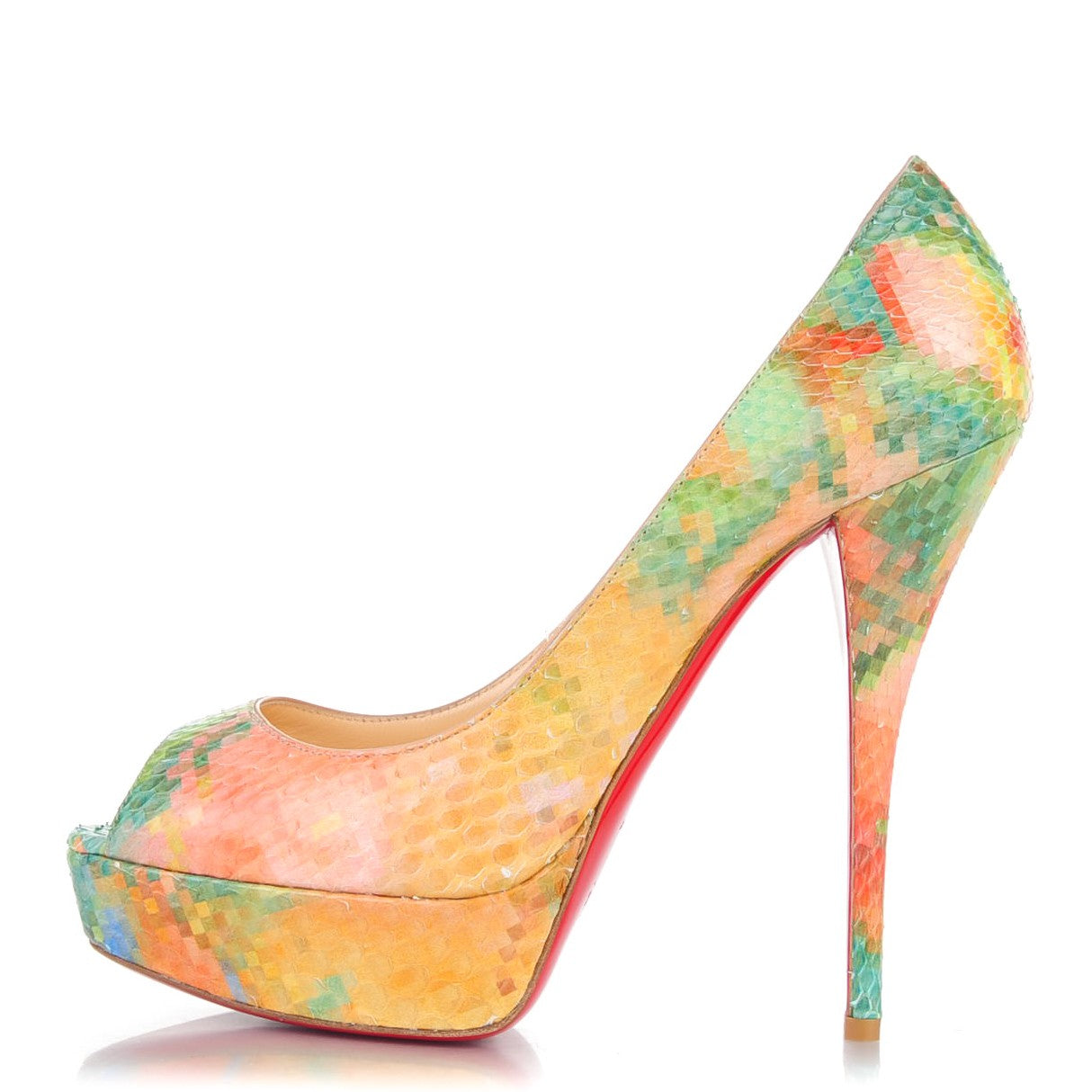 Python Pixel Troca 140 Pumps 39 Multicolor