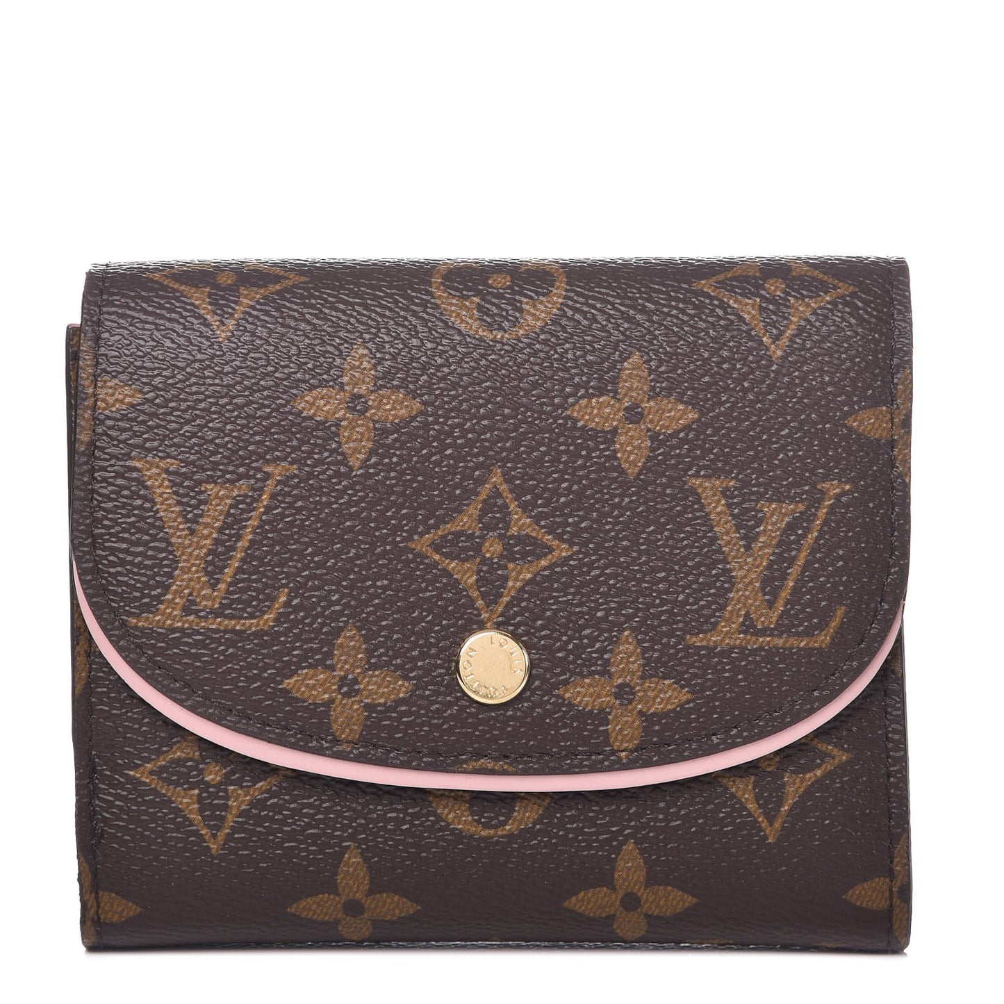 Monogram Ariane Compact Wallet Rose Ballerine