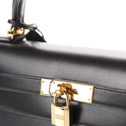 Hermes Box Kelly Sellier 32 Black 9 of 17