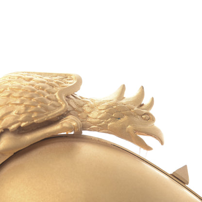 Valentino Garavani Metal Gryphon Clutch Gold 15 of 15