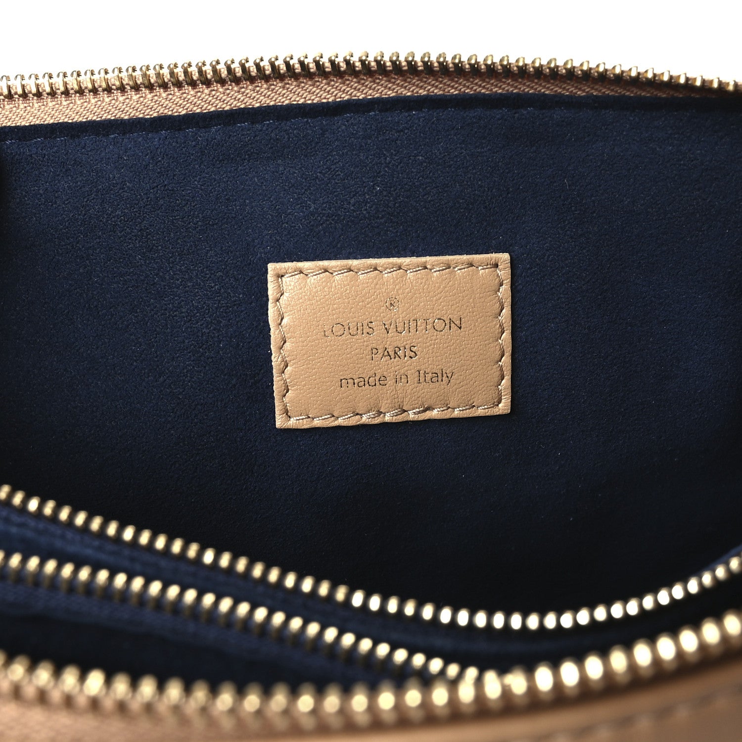 Louis Vuitton Lambskin Embossed Monogram Coussin PM Camel 6 of 9