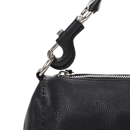 Prada Vitello Daino Shoulder Bag Black 7 of 12