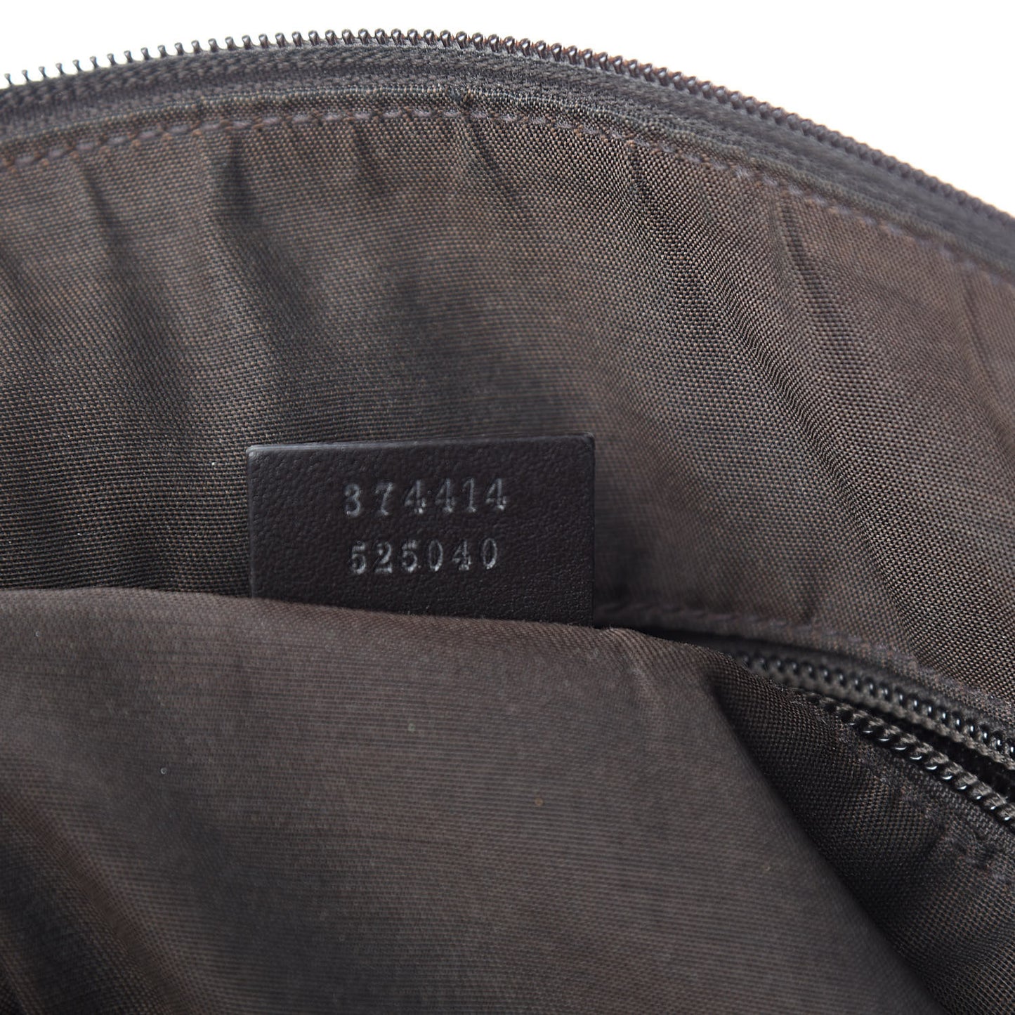 Guccissima Crossbody Messenger Bag Dark Brown