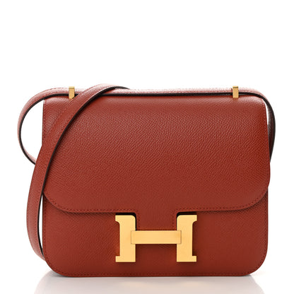 Hermes Epsom Constance 18 Rouge Venetian 3 of 15