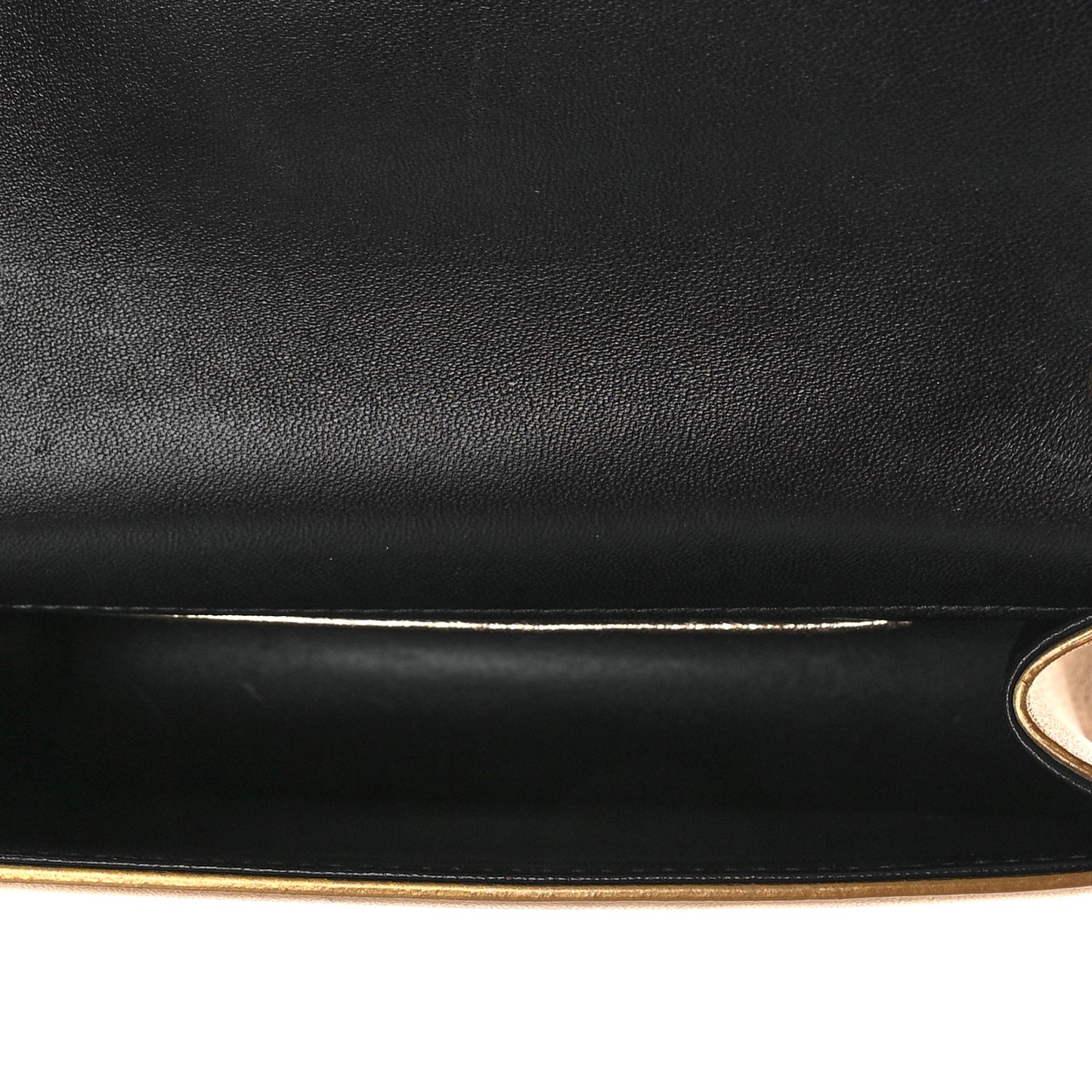 Metallic Nappa Serpenti Forever Shoulder Bag Gold
