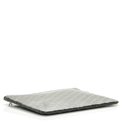 Goyard Goyardine Senat Pochette MM Black Gold 4 of 6
