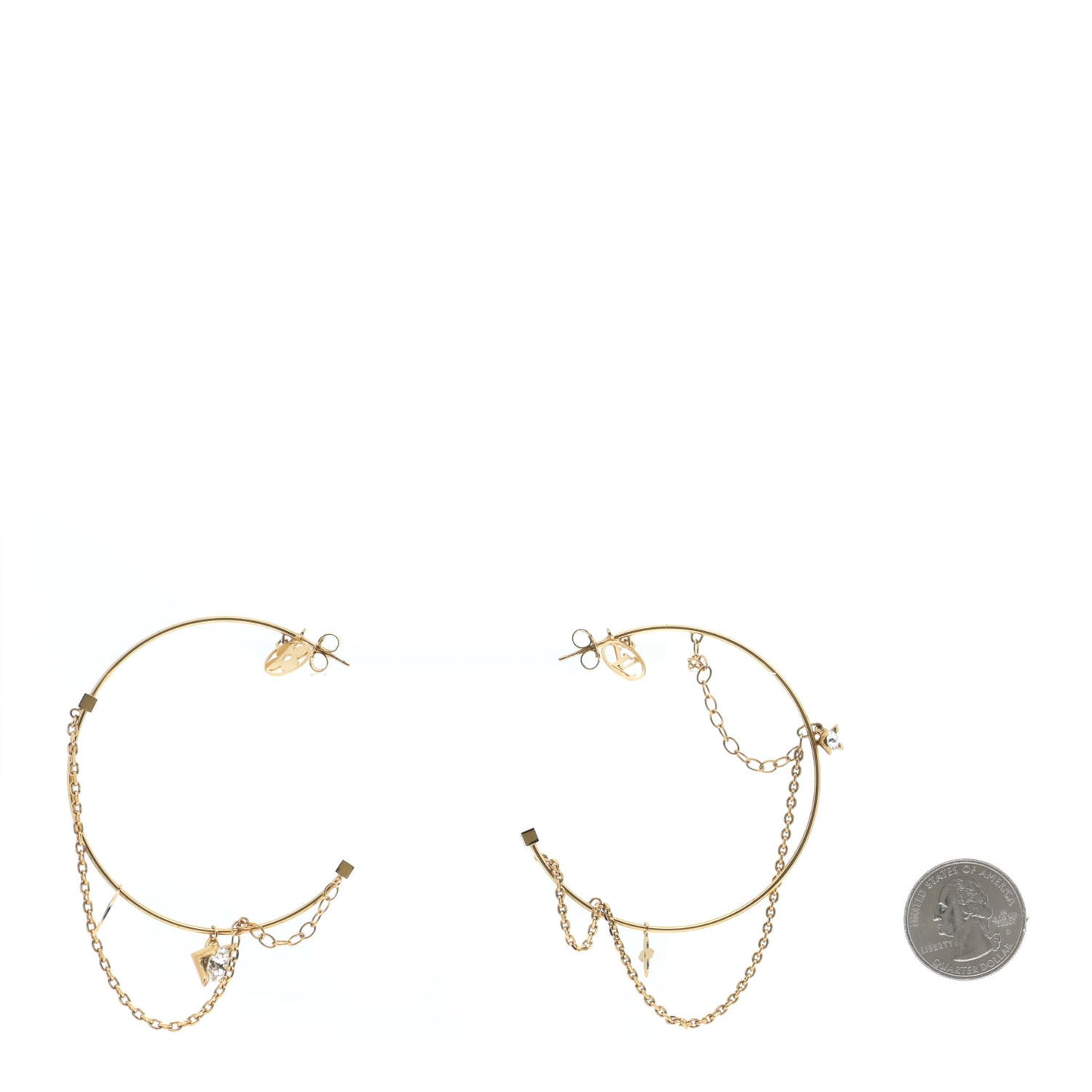 Roman Holidays Hoop Earrings Gold