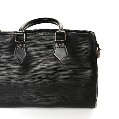 Louis Vuitton Epi Speedy 25 Black 16 of 16