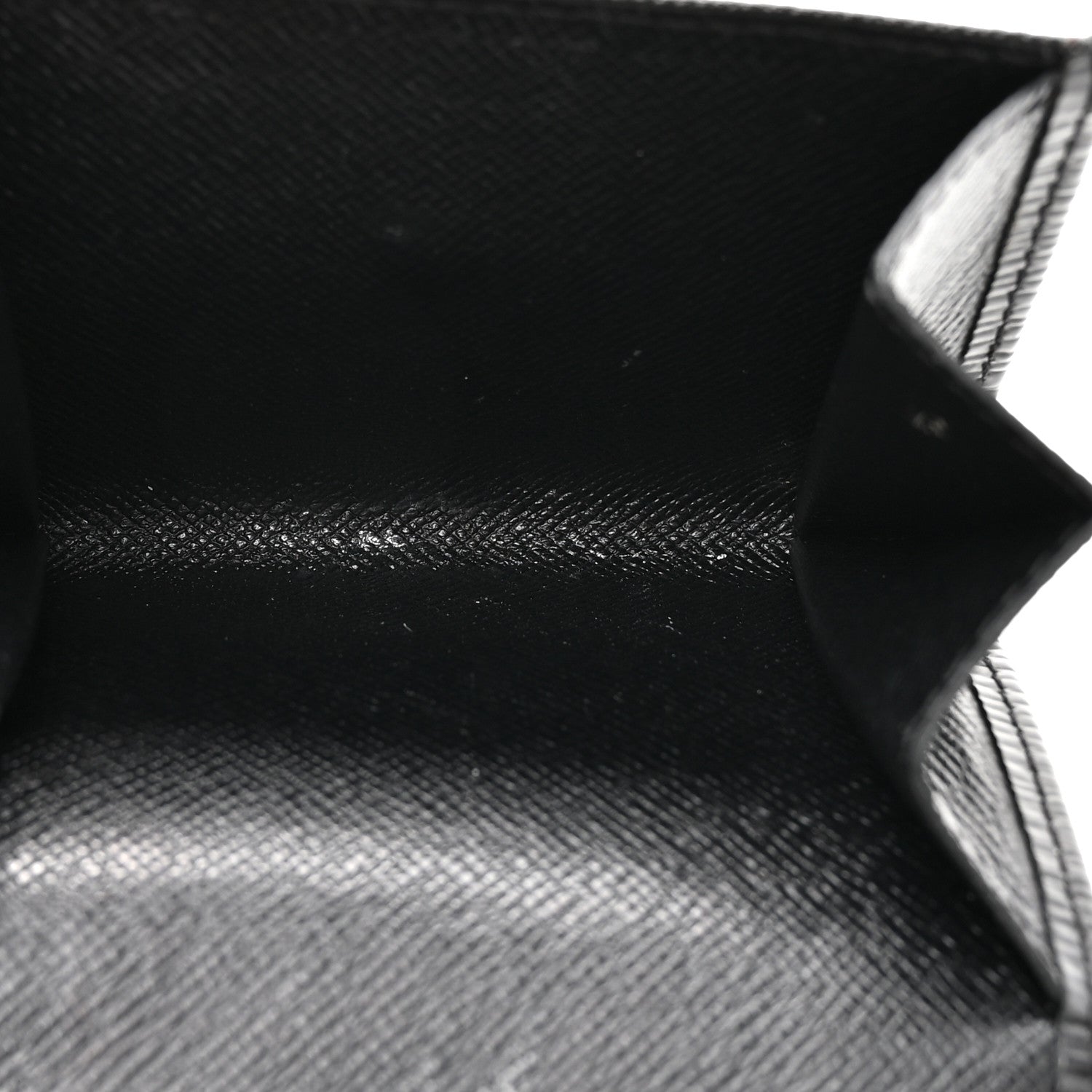 Louis Vuitton Epi Coin Purse Wallet Black 5 of 8