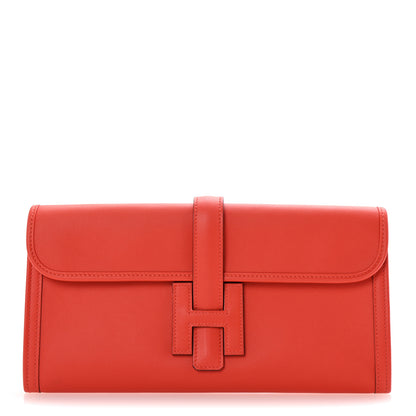 Hermes Swift Jige Elan 29 Clutch Feu 1 of 8