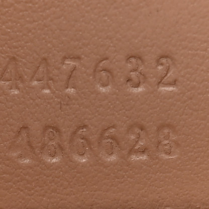 Gucci Calfskin Matelasse Small GG Marmont Chain Shoulder Bag Porcelain Rose 7 of 13