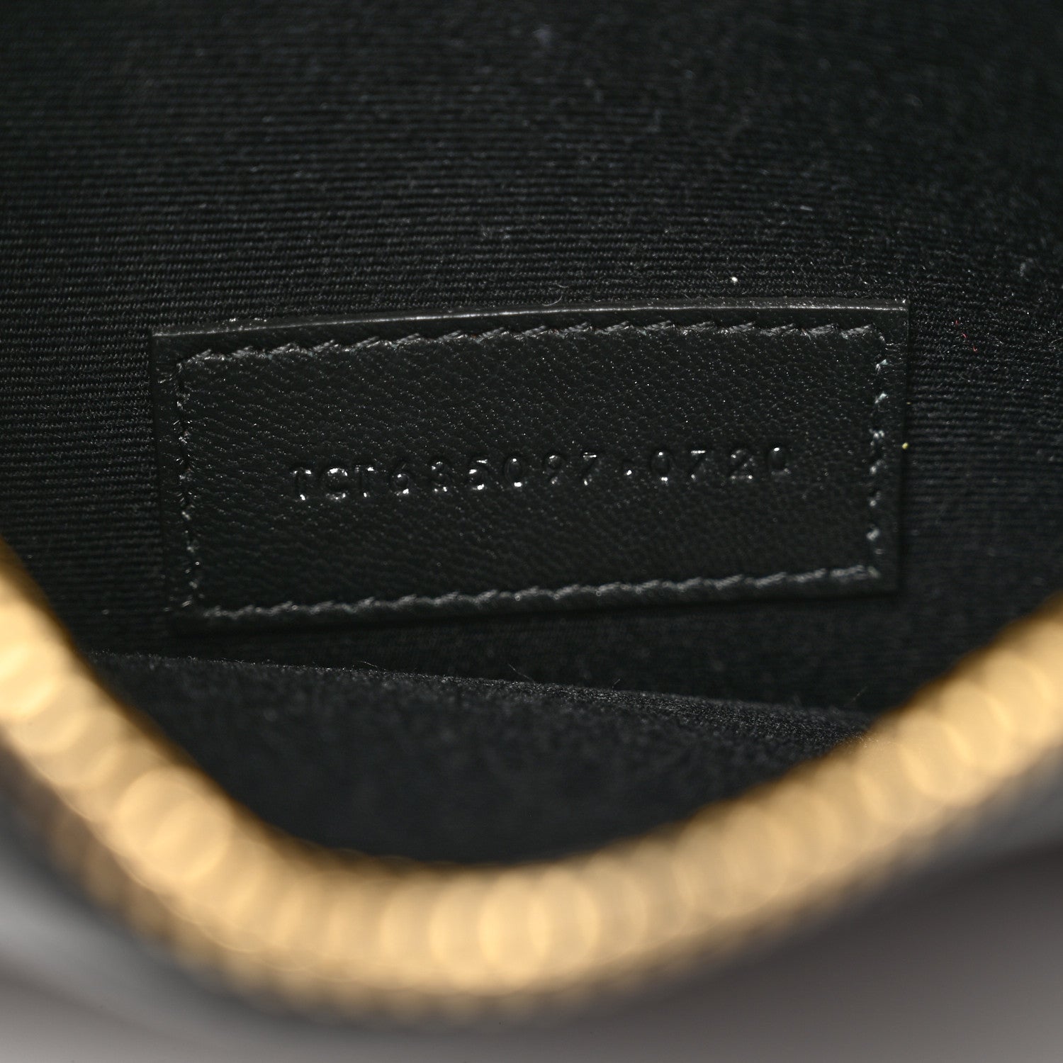 Saint Laurent Smooth Calfskin Zip Pouch Black 6 of 8