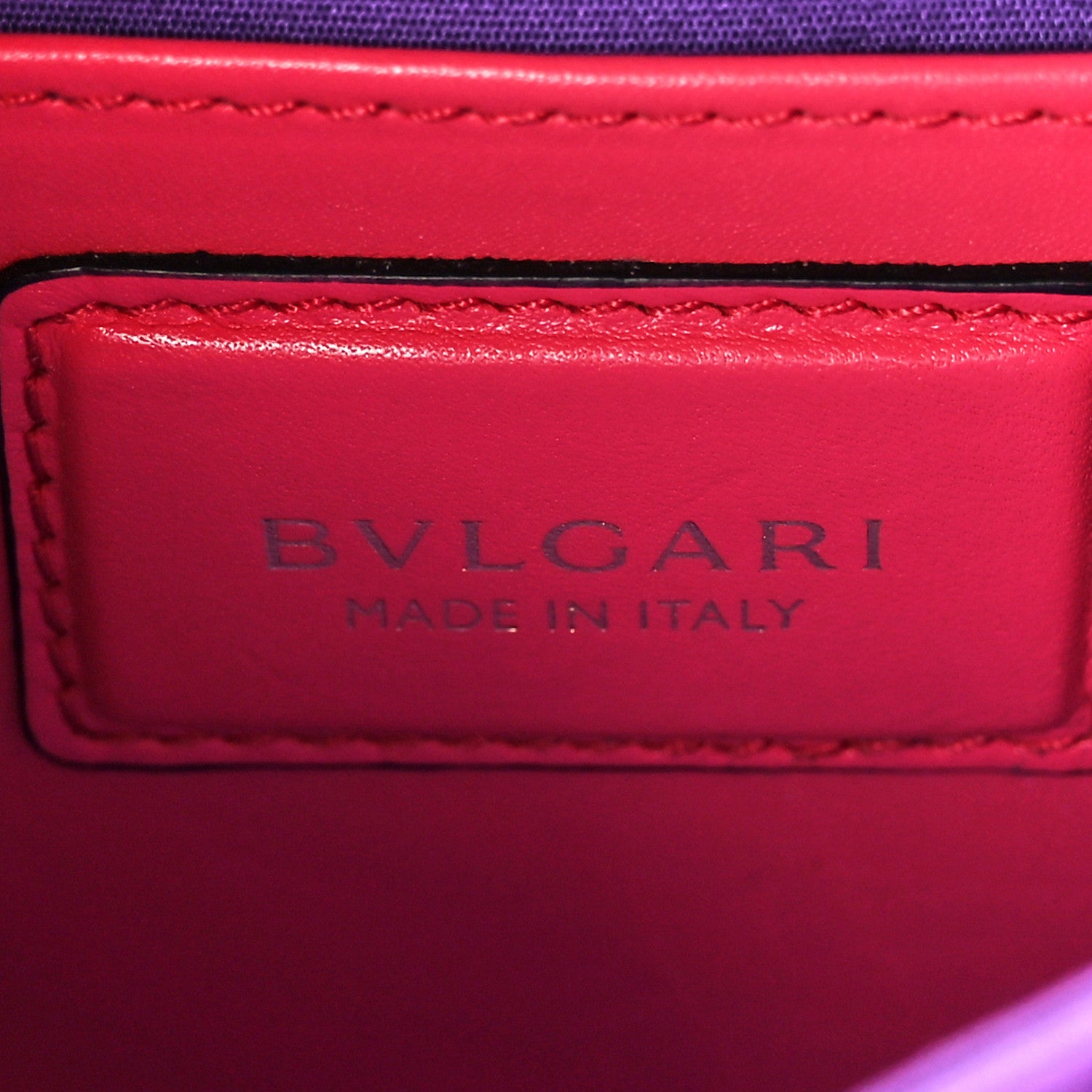 Bulgari Calfskin Serpenti Forever Top Handle Reef Coral 6 of 12