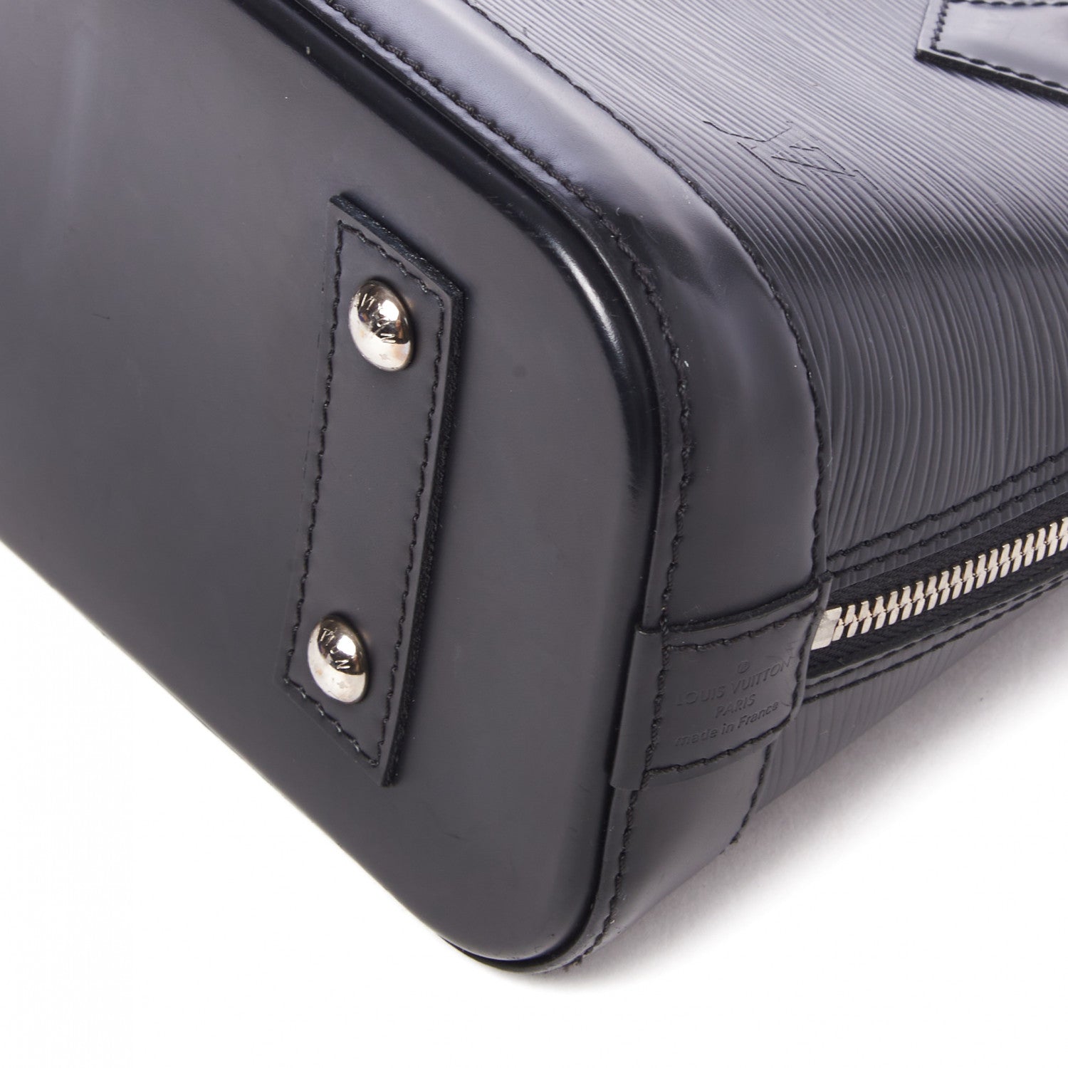 Louis Vuitton Epi Alma BB Black 5 of 9
