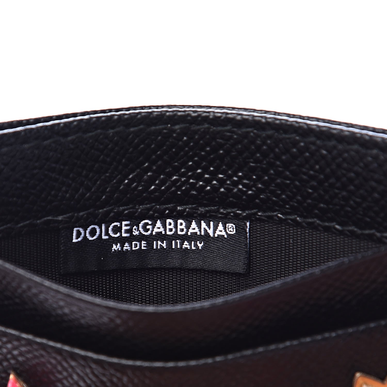 Dolce & Gabbana Dauphine Love Card Holder Black 6 of 7